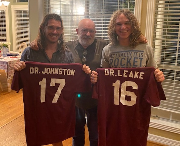 Dr Leake and Dr Johnston